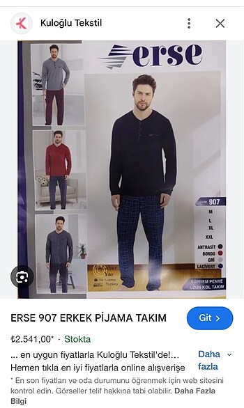 ERSE - Pijama Takımı - Görsel 3