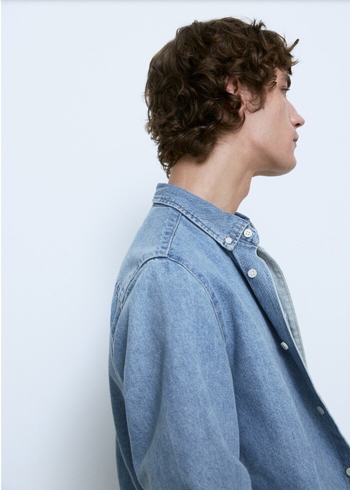 ZARA - Denim Gömlek / Ceket — görsel 5/9