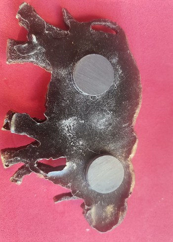 Gri Fil dolap süsü - Görsel 2