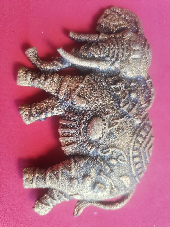 Gri Fil dolap süsü - Görsel 3