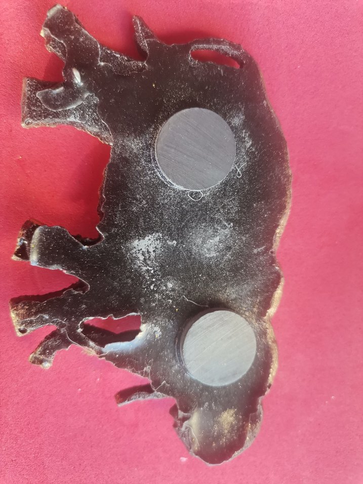 Gri Fil dolap süsü - Görsel 2