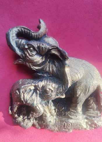 Gri Fil dolap süsü - Görsel 2