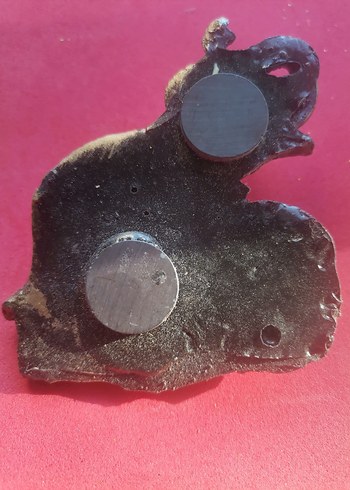 Gri Fil dolap süsü - Görsel 3