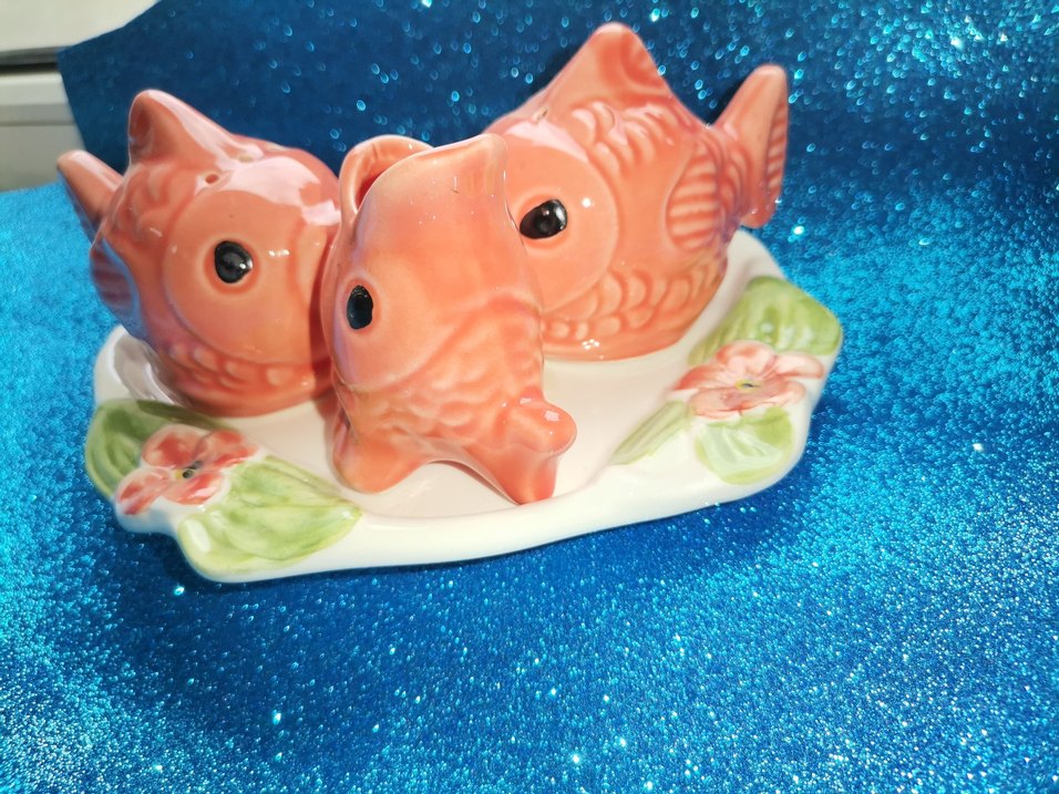 Balık Tuzluk Seti - Görsel 4