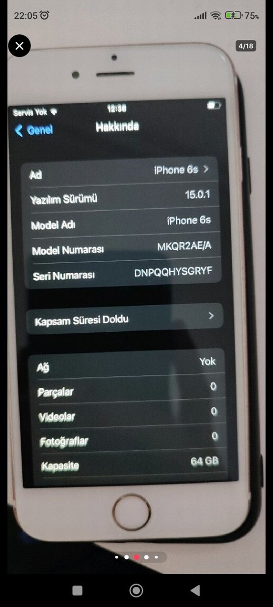 i phone 6s - Görsel 4