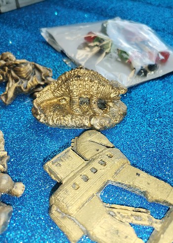 Mavi Zeminli Renkli Figürin Seti - Görsel 5