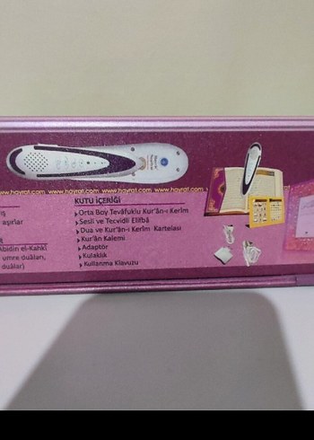 Kur'an kalemi seti - Görsel 3