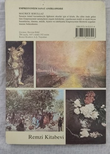  Empresyonizm Sanat Ansiklopedisi Kitabı