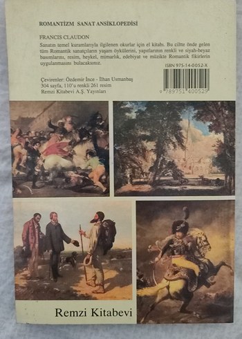  Romantizm Sanat Ansiklopedisi Kitabı