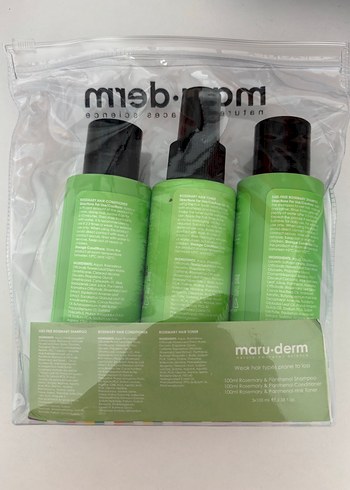 Diğer Maru-Derm Biberiye & Panthenol Saç Bakım Seti