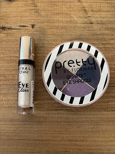 Rival loves me eyegloss Flormar 4lü far