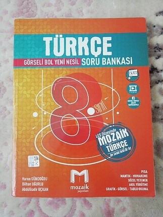 Mozaik yayınları Türkçe 8.sınıf 