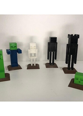 Minecraft Satranç Taşları 2 Set
