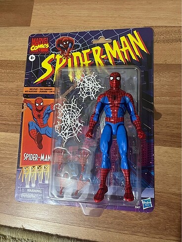  Marvel legends retro spider-man shaded