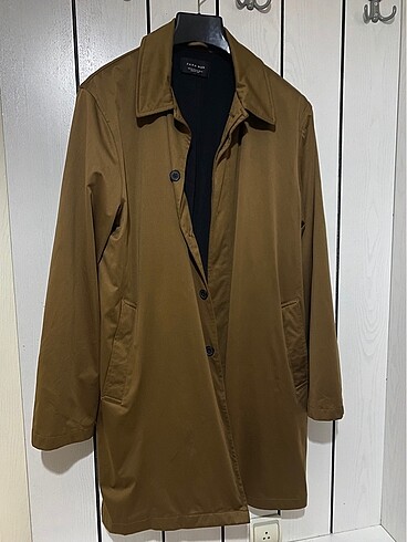 ZARA MAN OVERSIZED TECHNICAL TRENCH COAT