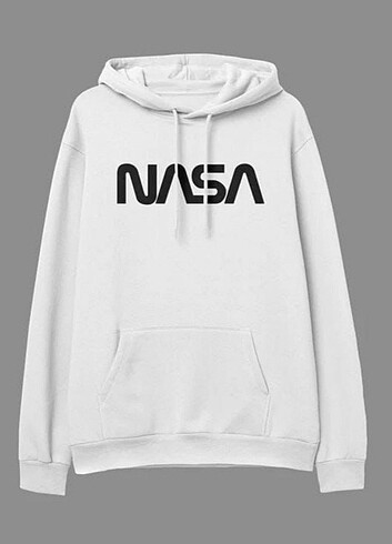 m Beden H&M hoodie ???? Lisanslı NASA baskılı. Etiket kesik ?? Kapüşonu