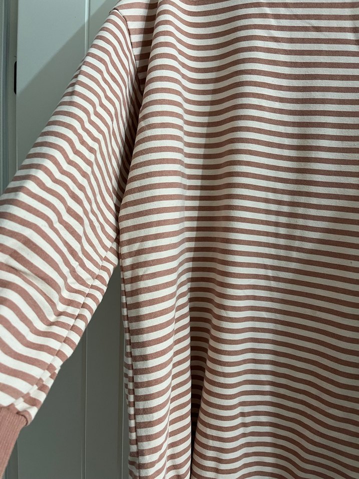 Bej Çizgili tunik - Görsel 3