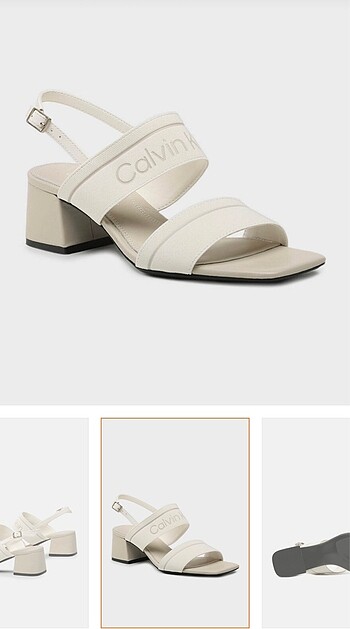 Calvin Klein Calvin clein topuklu sandalet