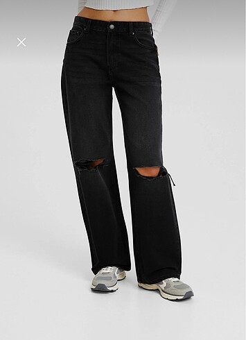 Bershka pol paça pantolon