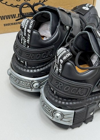 New Rock women Goth Boot - Görsel 2