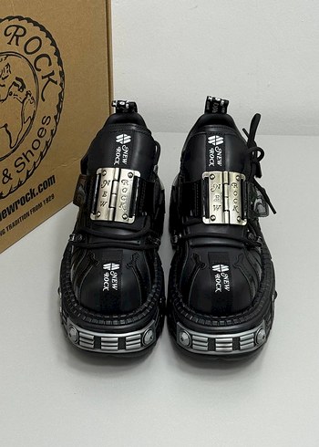 New Rock women Goth Boot - Görsel 6