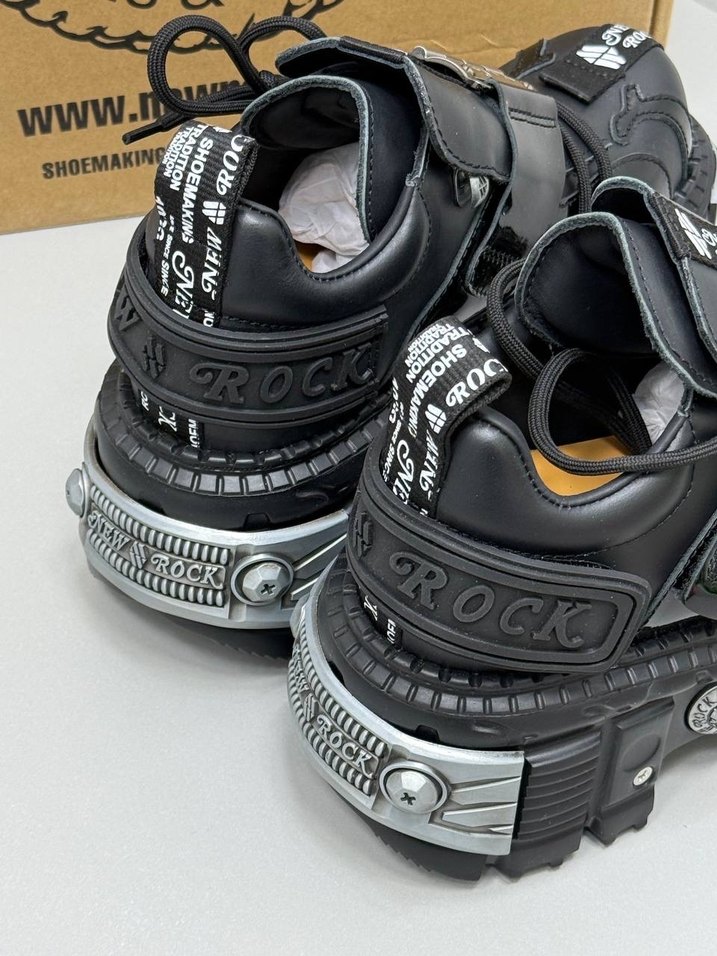 New Rock women Goth Boot - Görsel 2