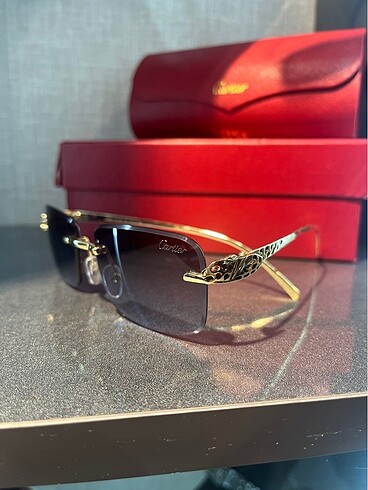 Cartier güneş gözlüğü