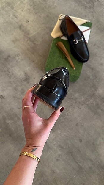 43 Beden siyah Renk Gucci loafer