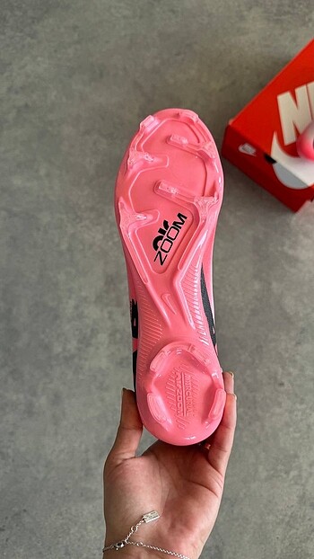 45 Beden Nike mercurial zoom Vapor 15 elite Ag- pro Erkek pembe futbol kr