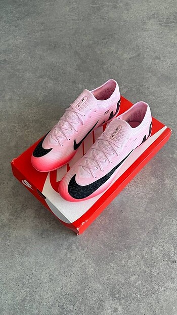 45 Beden pembe Renk Nike mercurial zoom Vapor 15 elite Ag- pro Erkek pembe futbol kr