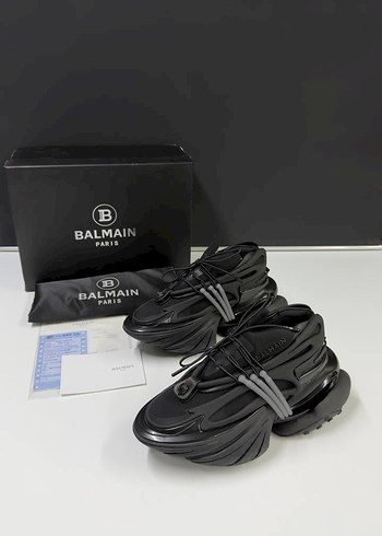 Balmain Siyah Bagcikli Sneaker