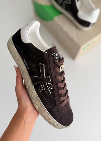 Diğer Premiata Kahverengi Suet Sneaker