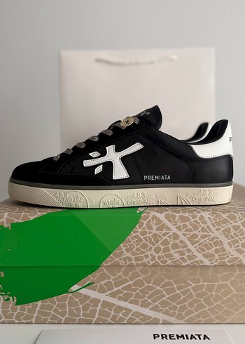 Diğer Premiata Siyah Beyaz Retro Sneaker
