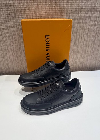 Louis Vuitton Siyah Deri Sneaker