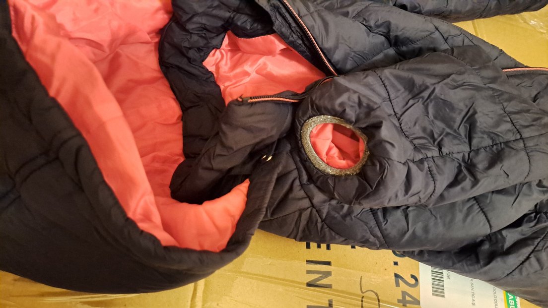 Kız Çocuk 8 yas Kapüşonlu Mont - Görsel 4