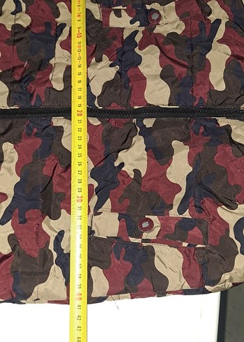 Kamuflaj cocuk mont 7-8 yaş - Görsel 6