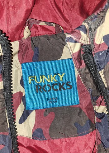 Kamuflaj cocuk mont 7-8 yaş - Görsel 8