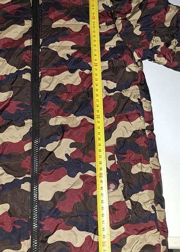 Kamuflaj cocuk mont 7-8 yaş - Görsel 5