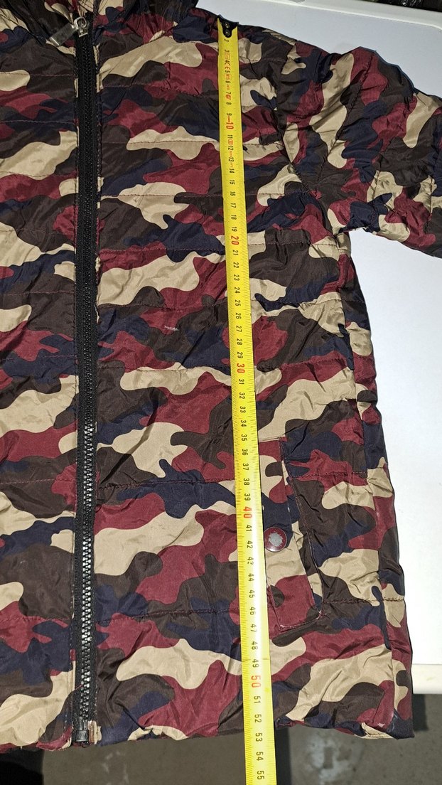 Kamuflaj cocuk mont 7-8 yaş - Görsel 5