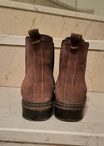 DERIMOD taba renkli, süet chelsea bot - Görsel 3