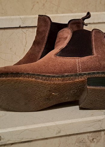 DERIMOD taba renkli, süet chelsea bot - Görsel 4