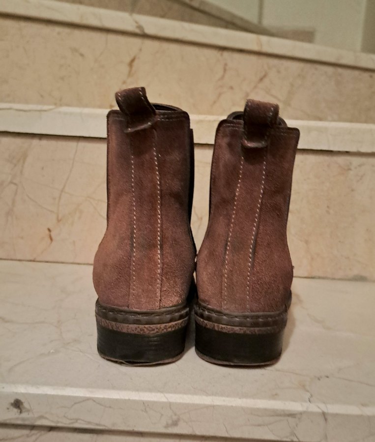 DERIMOD taba renkli, süet chelsea bot - Görsel 3