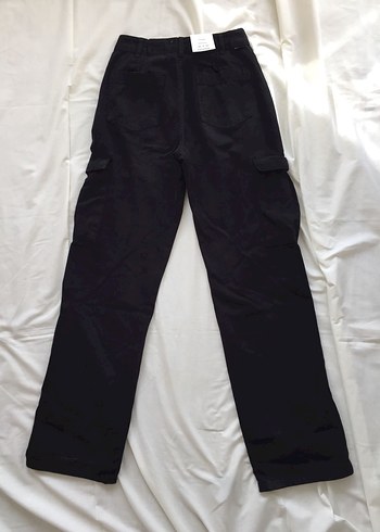 s Beden siyah Renk Pull And Bear Etiketli Kargo Pantolon
