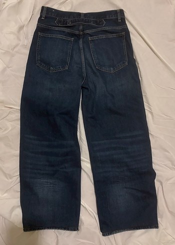 m Beden lacivert Renk Zara Oversize Jean Pantolon