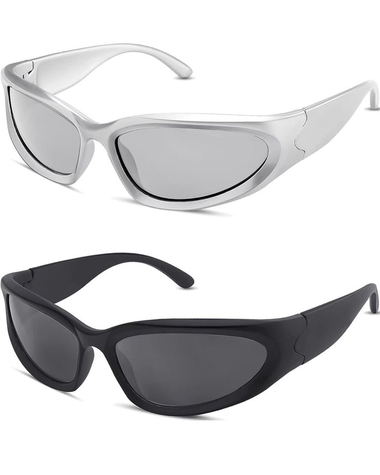 Pinterest model Bershka y2k Güneş Gözlükleri - Görsel 2