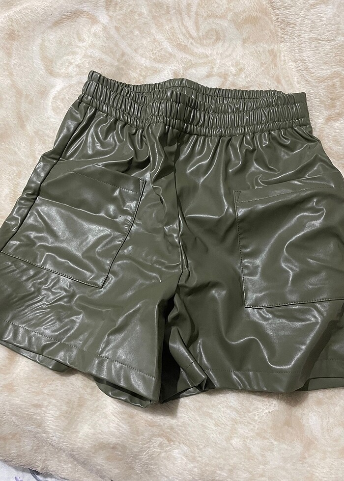 Deri şort - Görsel 2