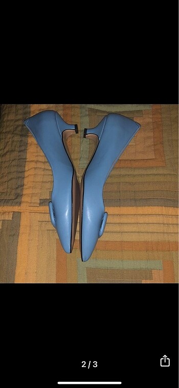 40 numara mavi lutvelizade stiletto
