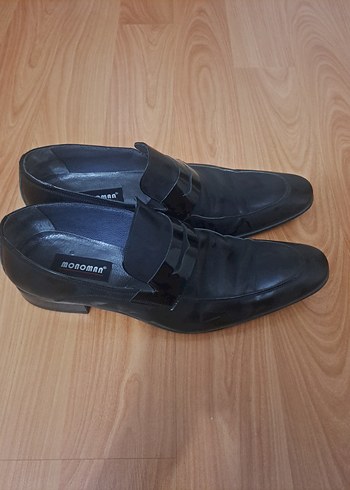 Derimod Sik Siyah Deri Loafer