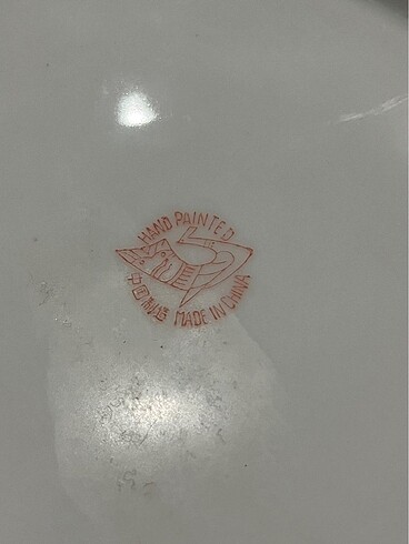 Çin el boyama tabak - Görsel 9