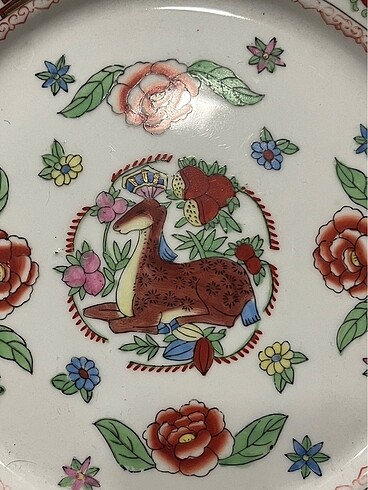 Çin el boyama tabak - Görsel 2